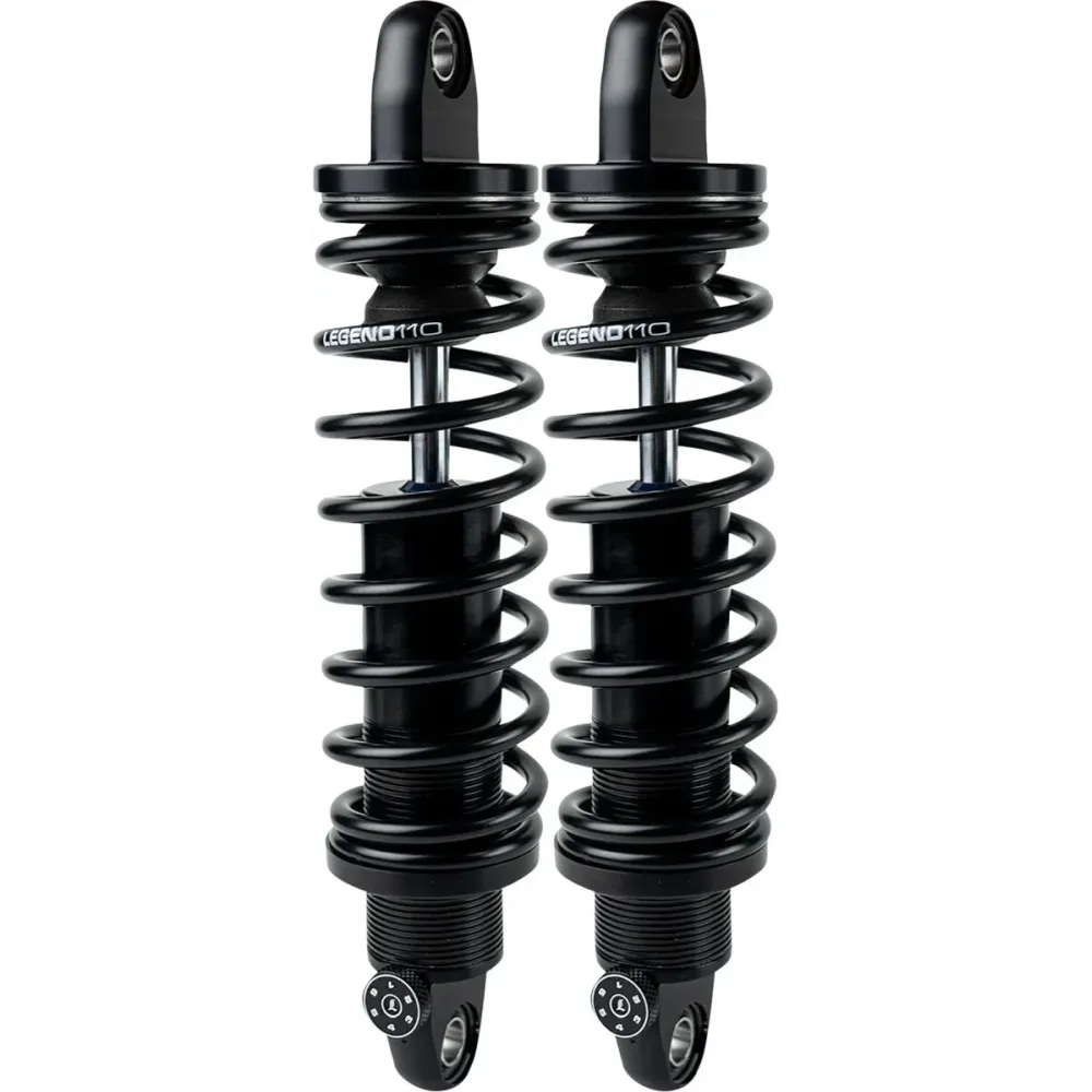 Legend REVO-A Suspensión de muelle para FXR Models — 14" estándar, Negro