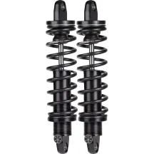 REVO-A Adjustable Trike Coil Suspension — Black anodized, 330 mm (13"), rear