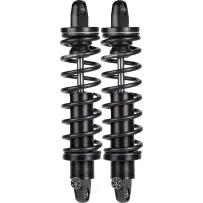 REVO-A Suspensión ajustable para trike con coil — Anodizado negro, 330 mm (13"), trasera
