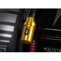 Shock Absorber STX36 Blackline — 36 mm piston, 3.406" stroke, 0.393" length adj, max 500 lb, rear