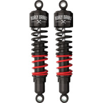 Stiletto Shocks — Heavy Duty, 330 mm (13 in), Black/Red