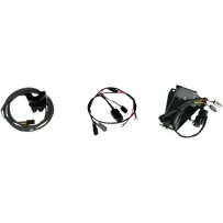Suspensión de aire Air-A M-Eight Softail — longitud extendida 330.2 mm, trasera