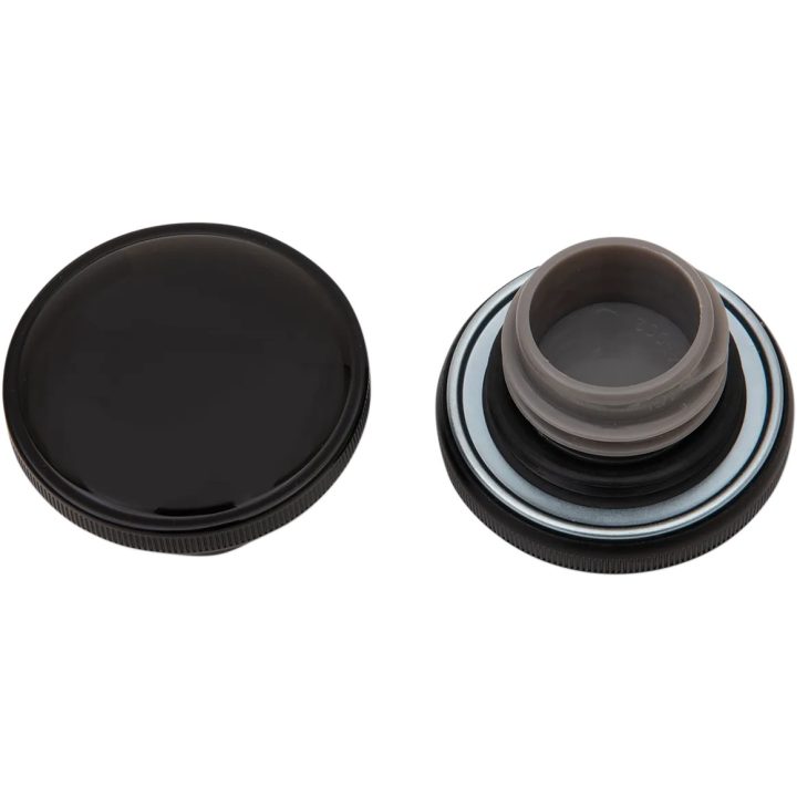 Tapón de gasolina roscado — No ventilado, Negro