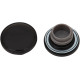 Tapón de gasolina roscado — No ventilado, Negro