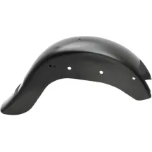 Guardabarros trasero — contorno 99 cm (39"), ancho 18 cm (7-1/8"), negro