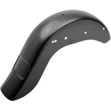 Guardabarros trasero — contorno 99 cm (39"), ancho 18 cm (7-1/8"), negro