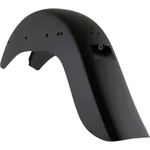 Guardabarros trasero — 99.7 cm longitud del contorno, 18.4 cm ancho de montaje exterior, Negro