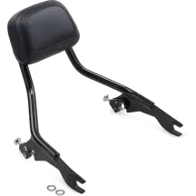 Short Detachable Backrest — 6.5" x 4.5", Chrome