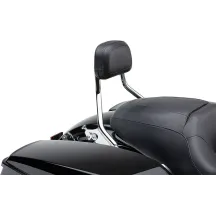 Short Detachable Backrest — 6.5" x 4.5", Chrome