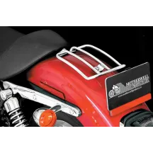 6" Solo Luggage Rack — 6" (15 cm) width, 11" (28 cm) length, Chrome