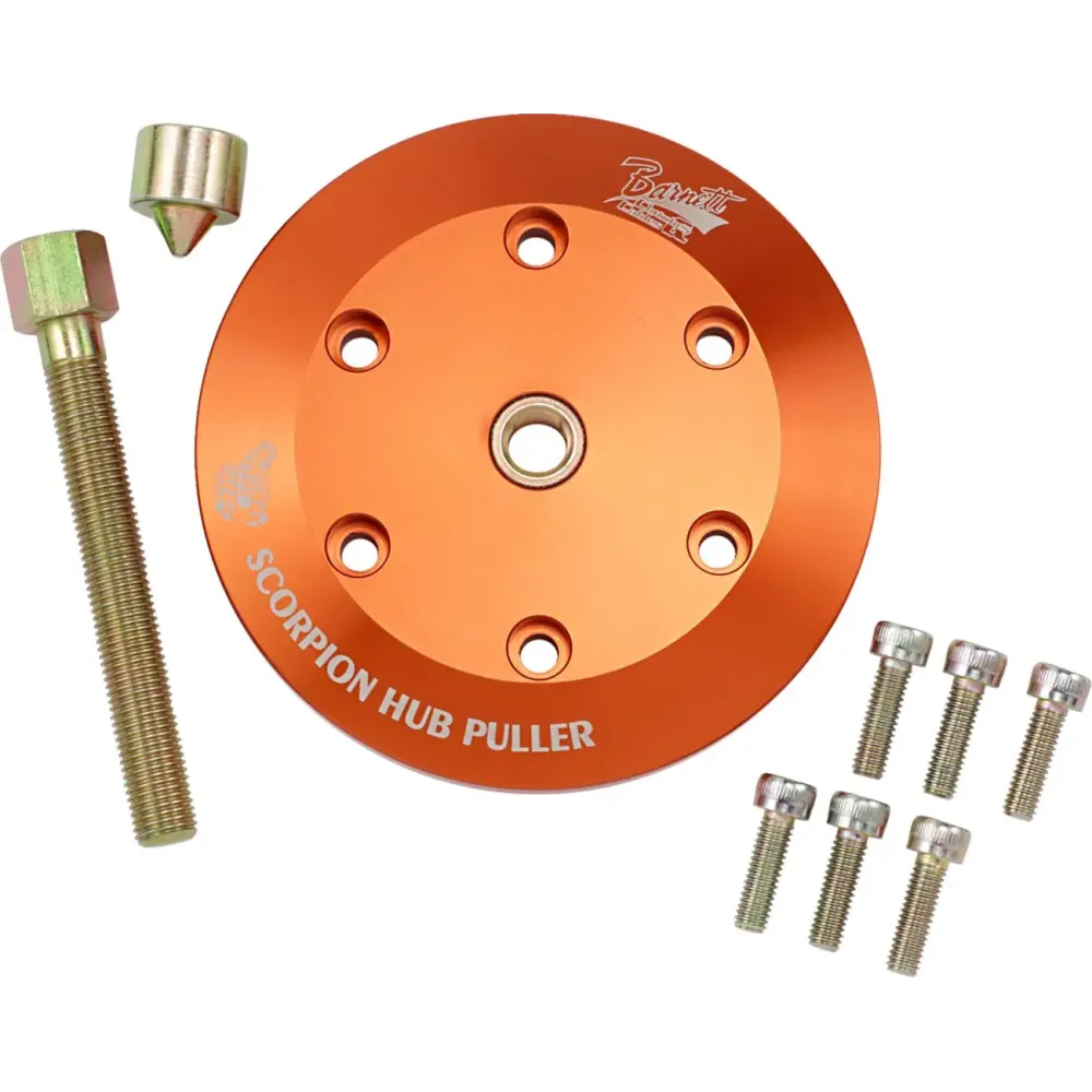 Extractor de cubo de embrague Scorpion — Naranja, anodizado