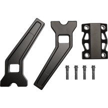 Elevadores de rendimiento — diámetro de abrazadera 1", retroceso 2", altura 8", bronce con recubrimiento en polvo