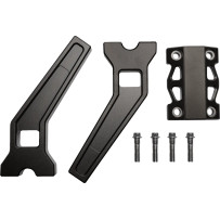 Elevadores de rendimiento — diámetro de abrazadera 1", retroceso 2", altura 8", bronce con recubrimiento en polvo