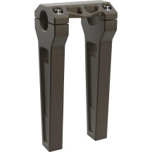 Elevadores de rendimiento — diámetro de sujeción 32 mm (1-1/4"), elevación 20,5 cm (8"), bronce con acabado en polvo