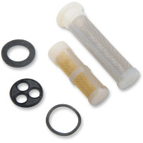 Petcock Rebuild Kit — 03-0016/57-R, Black, White