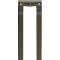 Elevadores de alto rendimiento — 10 in (25.5 cm), 1-1/4 in (32 mm), Bronce, acabado en polvo