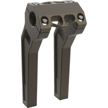 Elevadores de alto rendimiento — diámetro de abrazadera 32 mm, 50,8 mm retroceso, 20,5 cm elevación, bronce con acabado en polvo