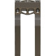 Elevadores de alto rendimiento — diámetro de abrazadera 32 mm, 50,8 mm retroceso, 20,5 cm elevación, bronce con acabado en polvo