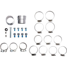 Sistema de escape Bad Hombre Dual — 63,5 mm (2-1/2") de silenciador, 2-into-2, cromado