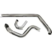 Sistema de escape Bad Hombre Dual — 63.5 mm (2.5"), apto para '86-'96 FXST/FLST