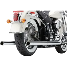 Sistema de escape Bad Hombre Dual — 63.5 mm (2.5"), apto para '86-'96 FXST/FLST