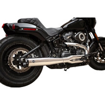 SuperStreet 2:1 50 State Exhaust System — Chrome, 2-Into-1 System