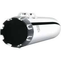 Slip-On Mufflers — Chrome, Slip-On