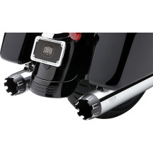 Slip-On Mufflers — Chrome, Slip-On