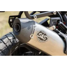 SO EC Slip-On Muffler Pan America — Right-side, Polished