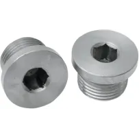 O2 Sensor Port Plugs — 18 mm, 1.5 mm pitch, pair