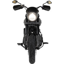Faro reflectante estilo 5.75" — 146 mm (5-3/4"), 12V, H4, cromo oscuro