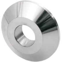 Wheel Spacer — 19.1 mm (3/4"), 14.3 mm (0.563"), front right, Chrome