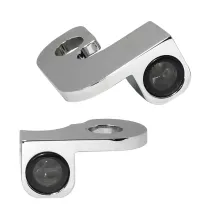 NANO Series Handlebar Turn Signals — 12V, for Harley-Davidson, chrome