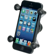 Universal X-Grip® Cell Phone Cradle with 1" Ball — 1" ball, Black