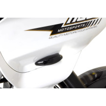 ProBEAM Road Glide Intermitentes — par, negro brillante, LED ámbar y blanco