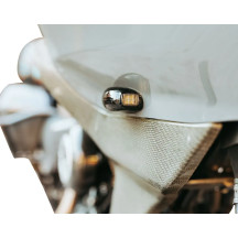 ProBEAM Road Glide Intermitentes — par, negro brillante, LED ámbar y blanco
