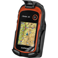 Cradle for Phones and GPS — compatible with Garmin eTrex 10, 20 and 30, black
