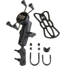 X-Grip® Mount Kit — Universal handlebar mount, black
