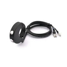 CNC 2-Button Switch — fits 22.2 & 25.4 mm handlebars, 50 mA, 12 mm width
