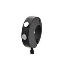 CNC 2-Button Switch — fits 22.2 & 25.4 mm handlebars, 50 mA, 12 mm width