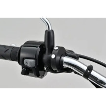 CNC 2-Button Switch — fits 22.2 & 25.4 mm handlebars, 50 mA, 12 mm width