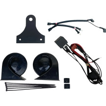 Electromagnetic Dual Horn Kit — Black