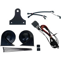 Kit de bocina electromagnética dual — Negro