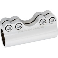 Modular Adjustable Handlebar Clamp — 25.4 mm clamp diameter, Chrome