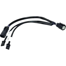 Front Turn Signal Tap Harness — Black, Harley-Davidson®
