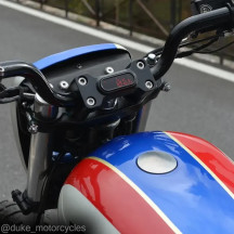 Motoscope Mini — Polished silver, billet aluminum