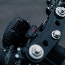 Motoscope Mini — Polished silver, billet aluminum
