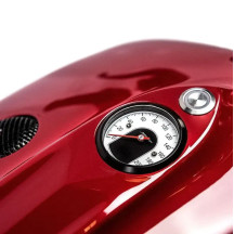 Motoscope Tiny — mo-SCOPE, aluminum housing, gloss black, KPH/MPH