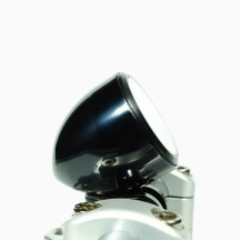 Copa Mst Streamline — 56 mm de diámetro, 60 mm de longitud, manillares 22 mm (7/8") y 25,4 mm (1"), velocímetros 49 mm, Negro