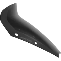 Spoiler Windshield — 12.5 cm (5") height, Dark Black Smoke